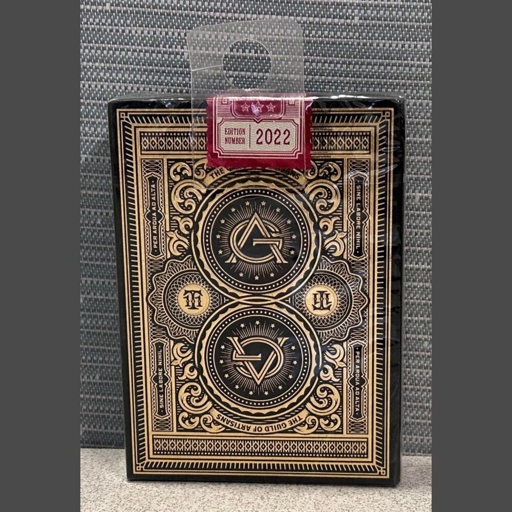 NEW Theory11 Black Edition Artisan Playing Cards Collectible Deck Edition #2022 - Picture 8 of 9
